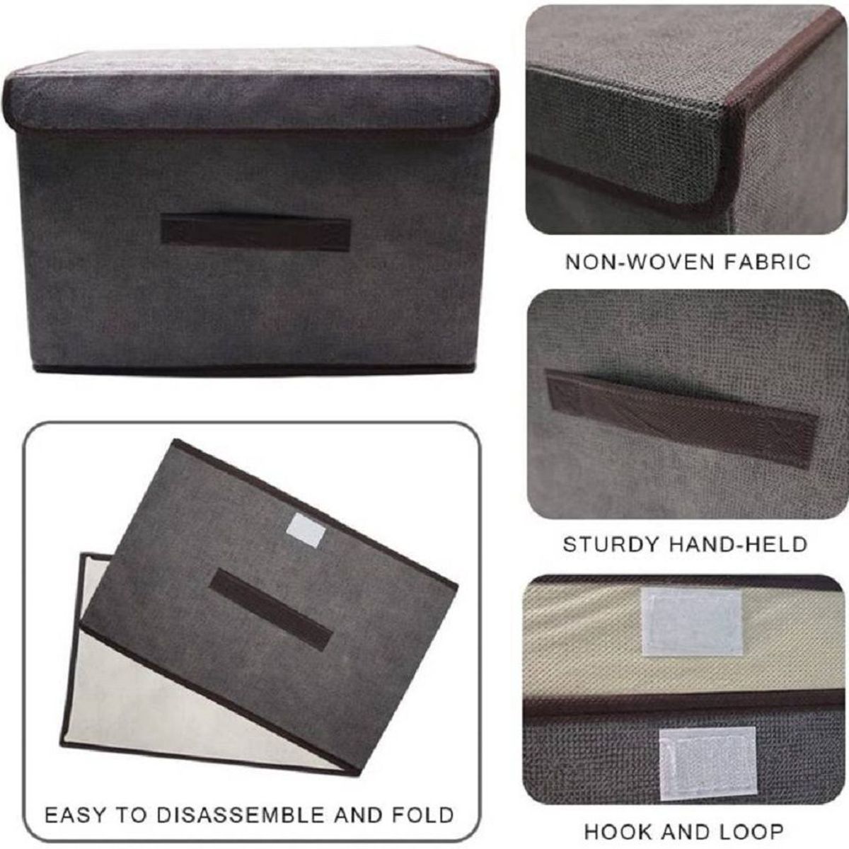 GENERICO - Organizador de almacenamiento práctica multifuncional Gris