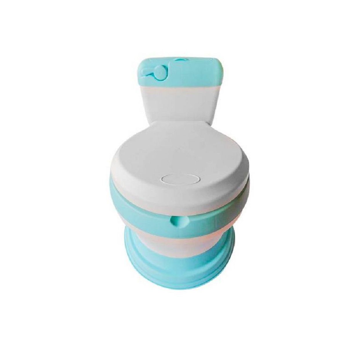 GENERICO - Inodoro  de Entrenamiento Musical para Niños Celeste