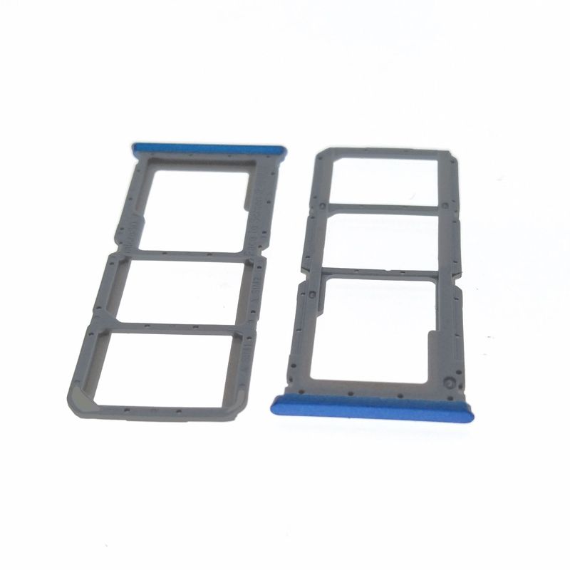 GENERICO - Repuesto Bandeja SIM Micro SD OPPO A54 - AZUL.