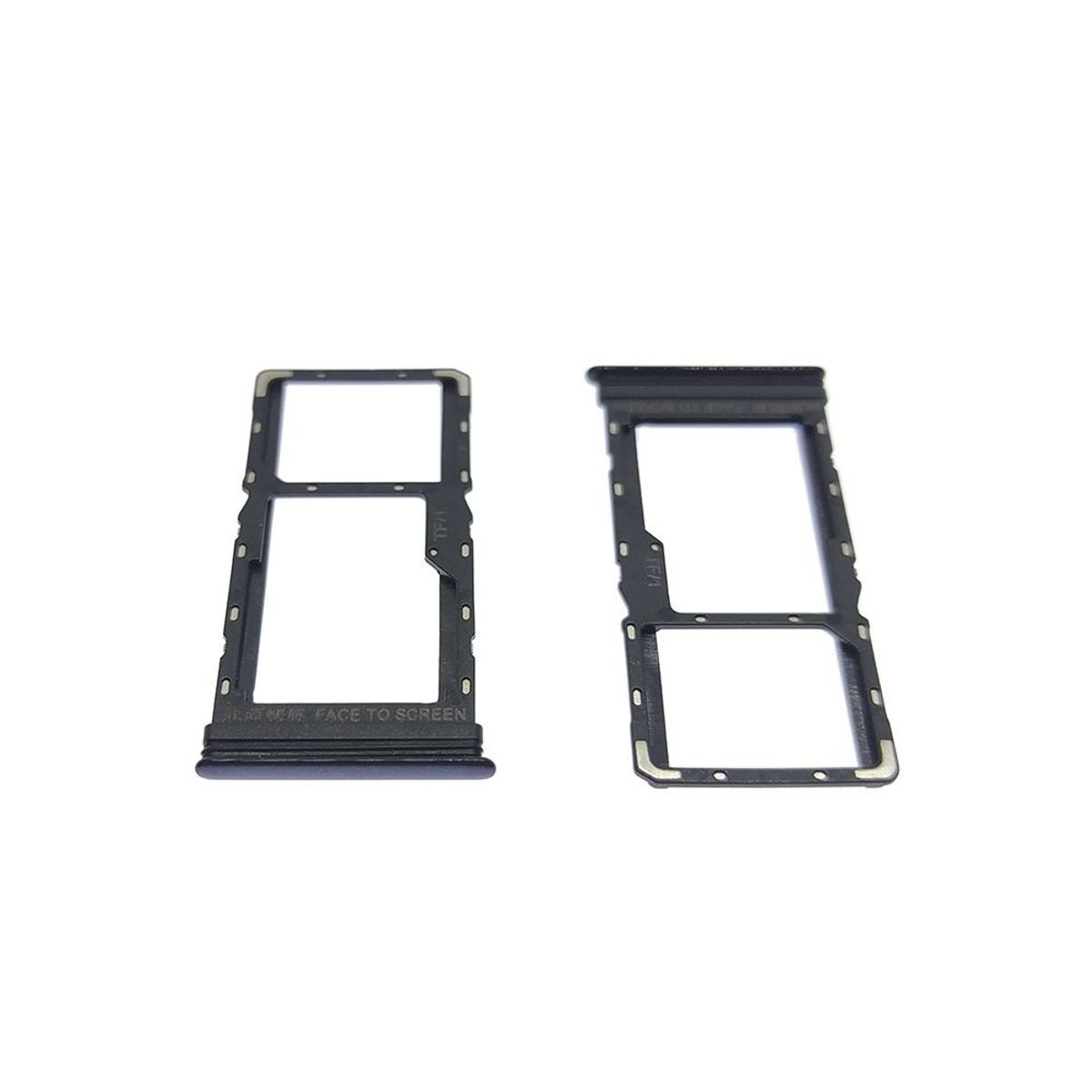 GENERICO - Repuesto Bandeja SIM Micro SD XIAOMI MI A3 - NEGRO.