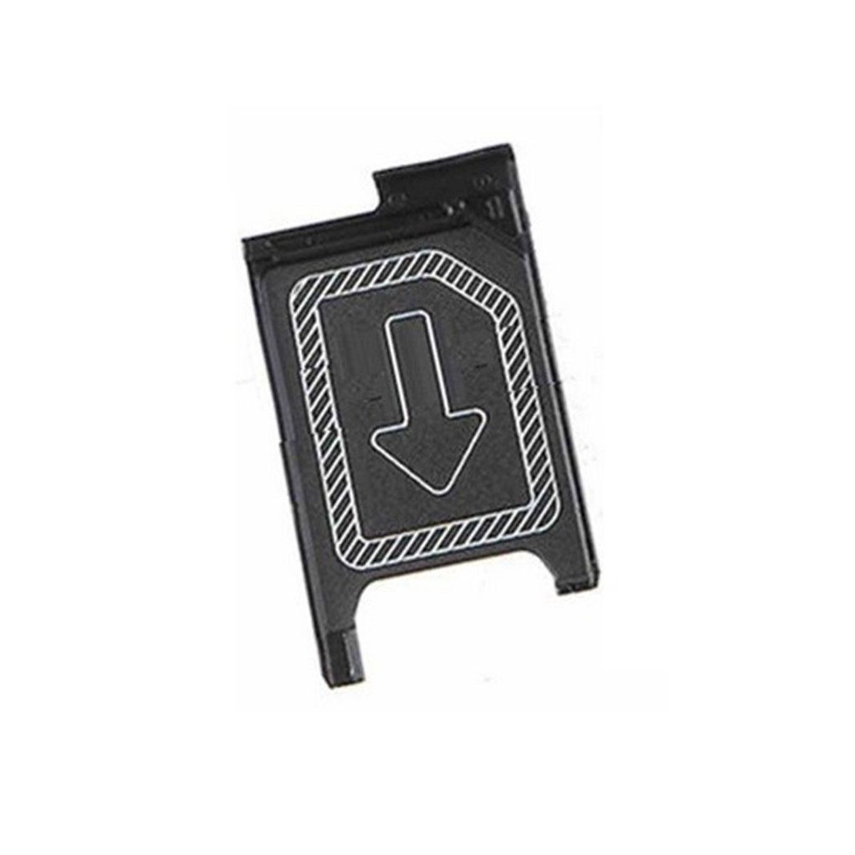 GENERICO - Repuesto Bandeja SIM Micro SD SONY XPERIA Z3 - NEGRO.