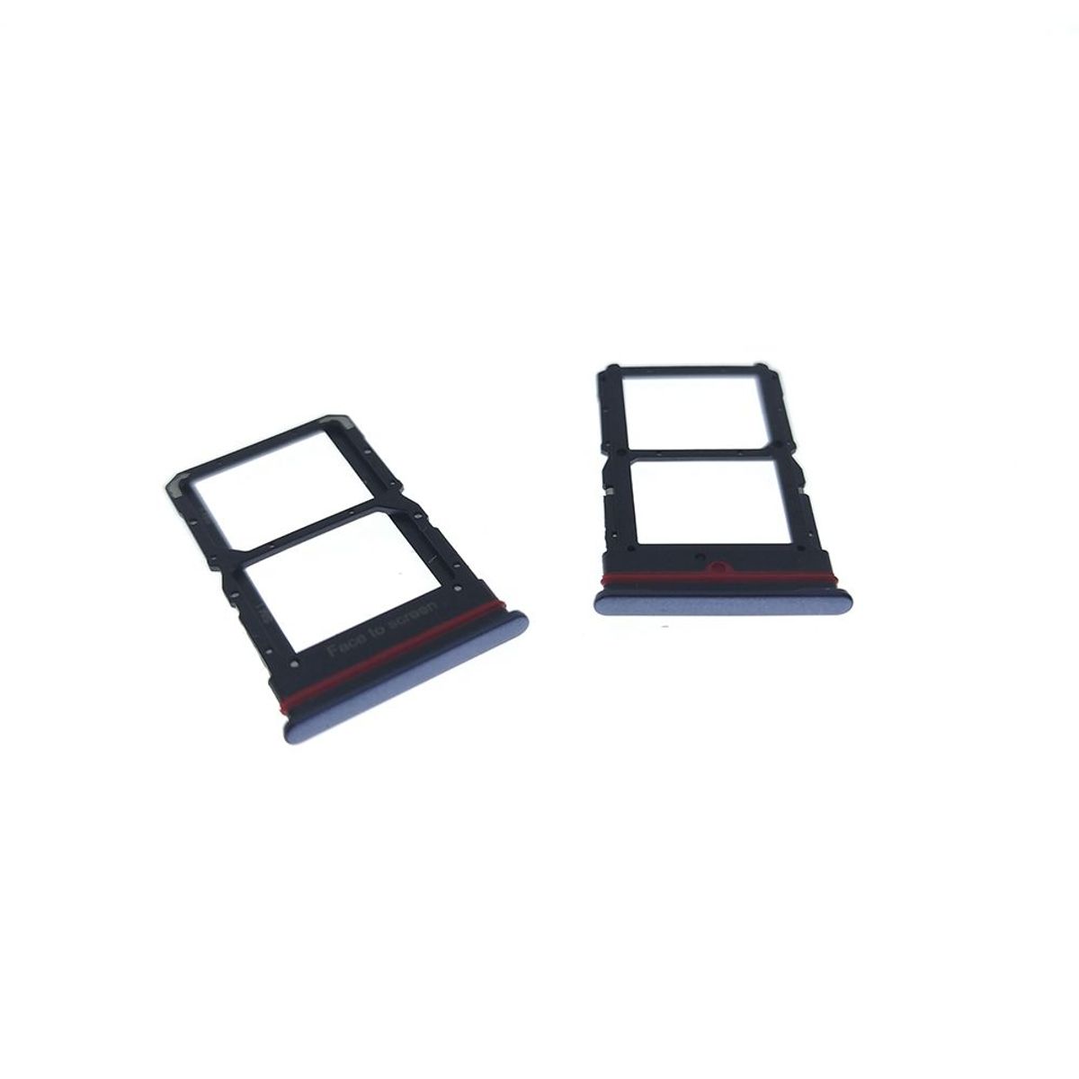 GENERICO - Repuesto Bandeja SIM Micro SD XIAOMI MI 10 LITE - NEGRO GRIS.