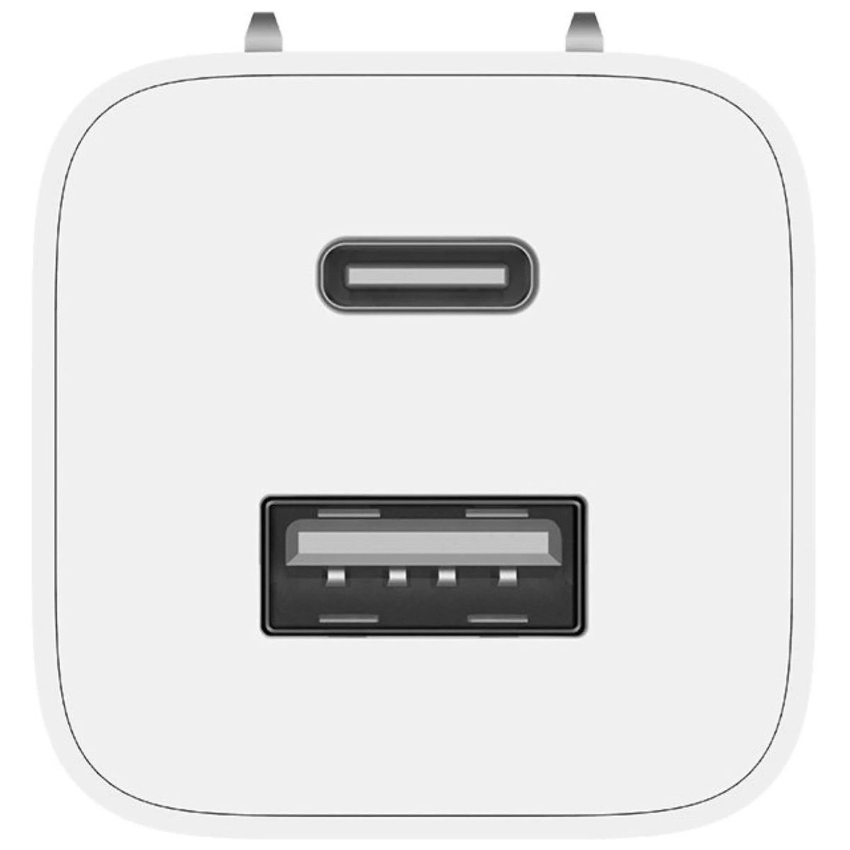 XIAOMI - Cargador USB-C y USB-A Carga Rápida Xiaomi Gan Charge 65W Blanco 36012