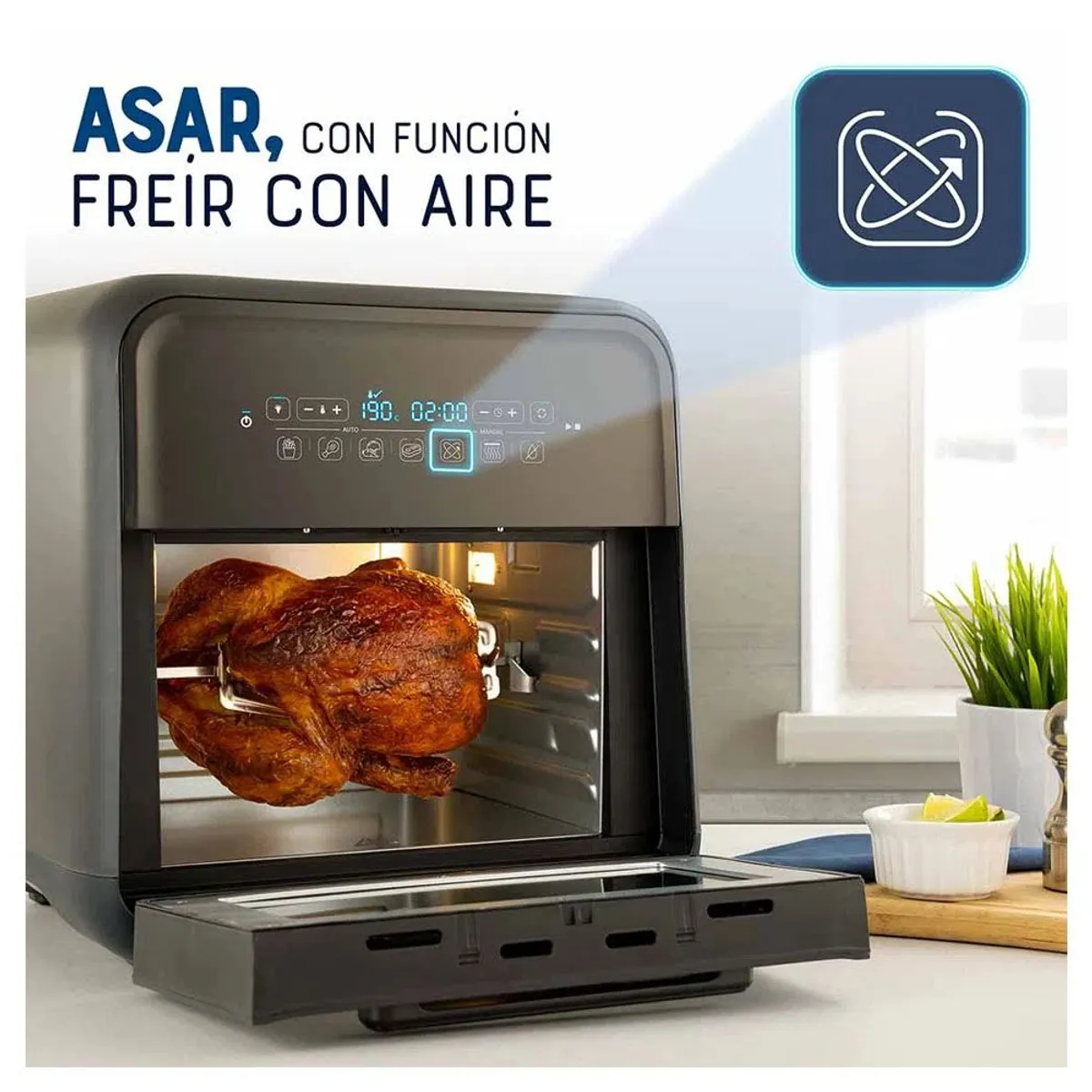 OSTER - Super Freidora de Aire 10 Litros CKSTAFOV3