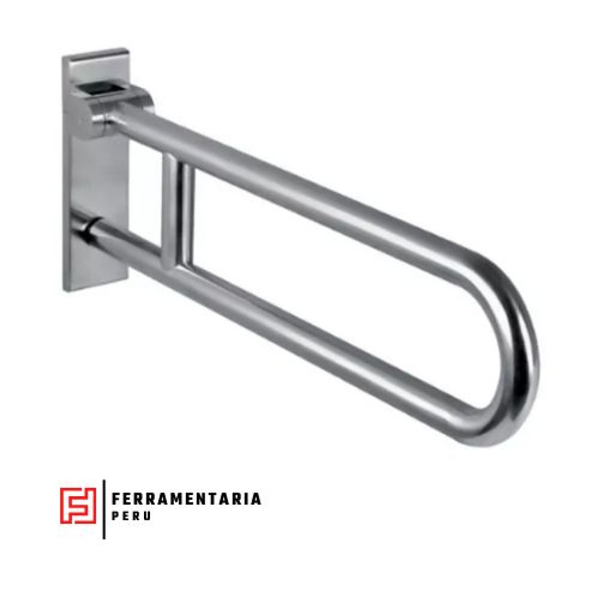 GENERICO - BARRA DE SEGURIDAD en U PLEGABLE 60 cm x 32 mm