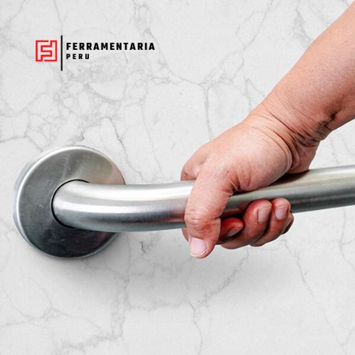 GENERICO - BARRA DE SEGURIDAD 60 cm x 32 mm CALIDAD 304