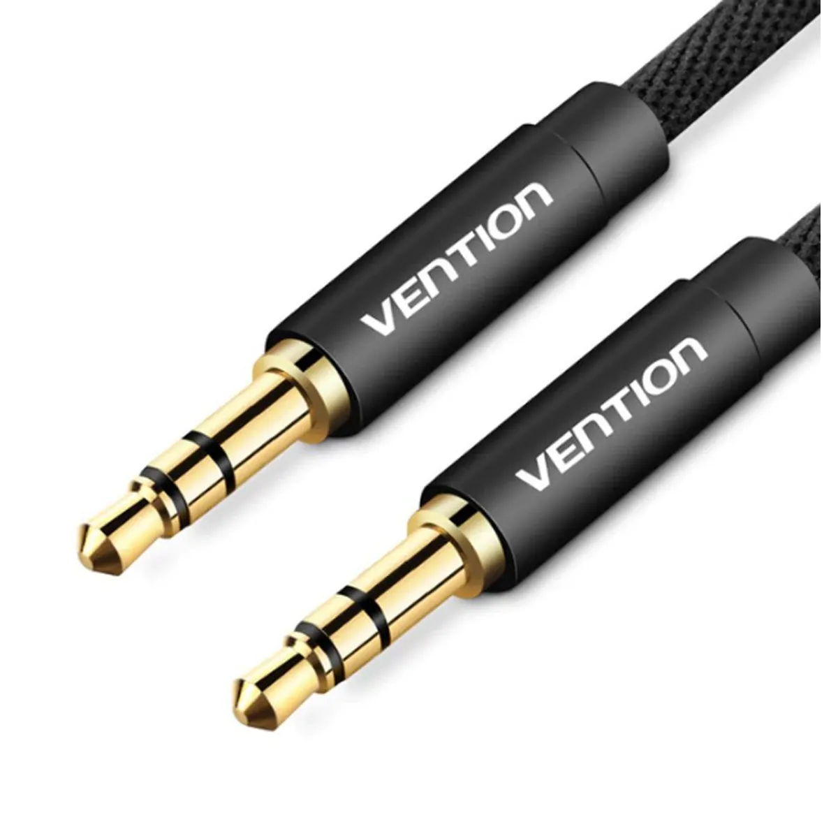 VENTION - Cable Audio Stereo 5m PREMIUM Nylon HiFi MP3 Mini Jack TRS 35mm PC