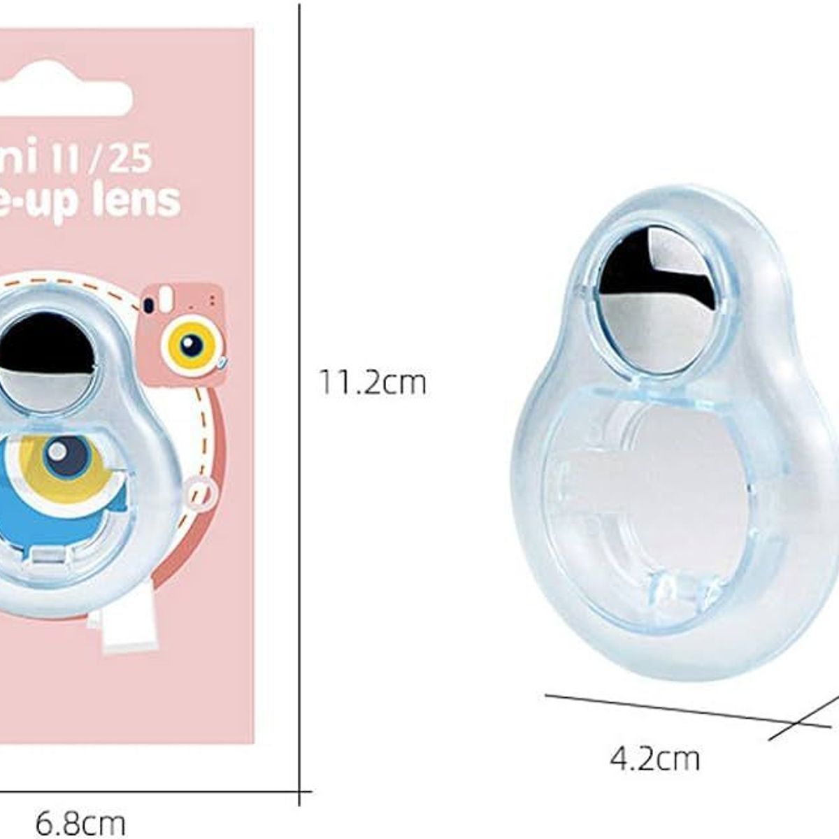 GENERICO - SELFIE PARA CAMARA INSTAX MINI 11 - CELESTE