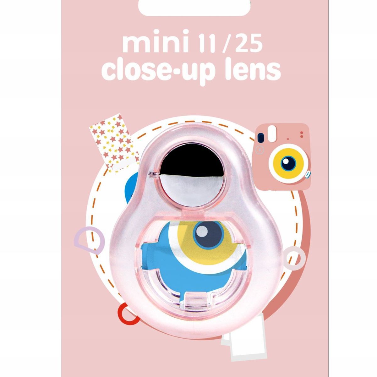 GENERICO - SELFIE PARA CAMARA INSTAX MINI 11 - ROSADO