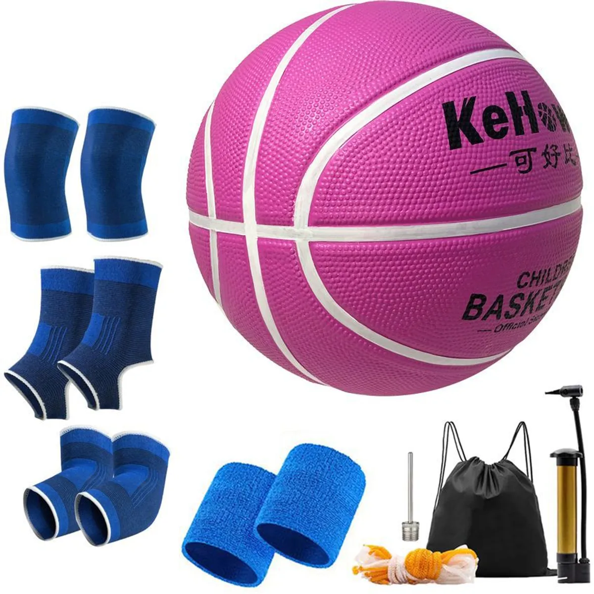 GENERICO - Balón de Baloncesto Tamaño 4 para Interiores y Exteriores