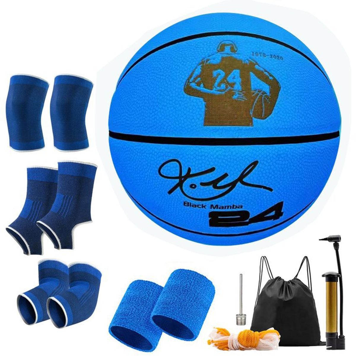 GENERICO - Balón de brillante reflectante de baloncesto luminoso NO.7