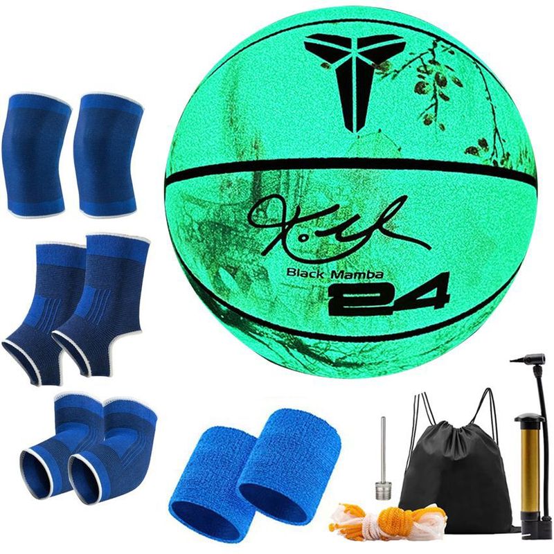 GENERICO - Balón de brillante reflectante de baloncesto luminoso NO.7