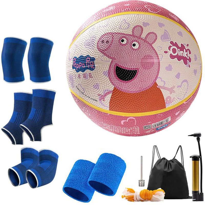 GENERICO - Balón de Baloncesto Tamaño kt para Interiores y Exteriores