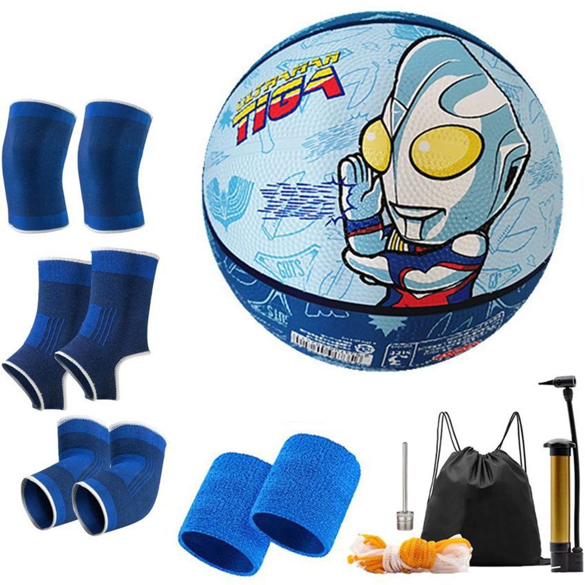 GENERICO - Balón de Baloncesto Tamaño kt para Interiores y Exteriores