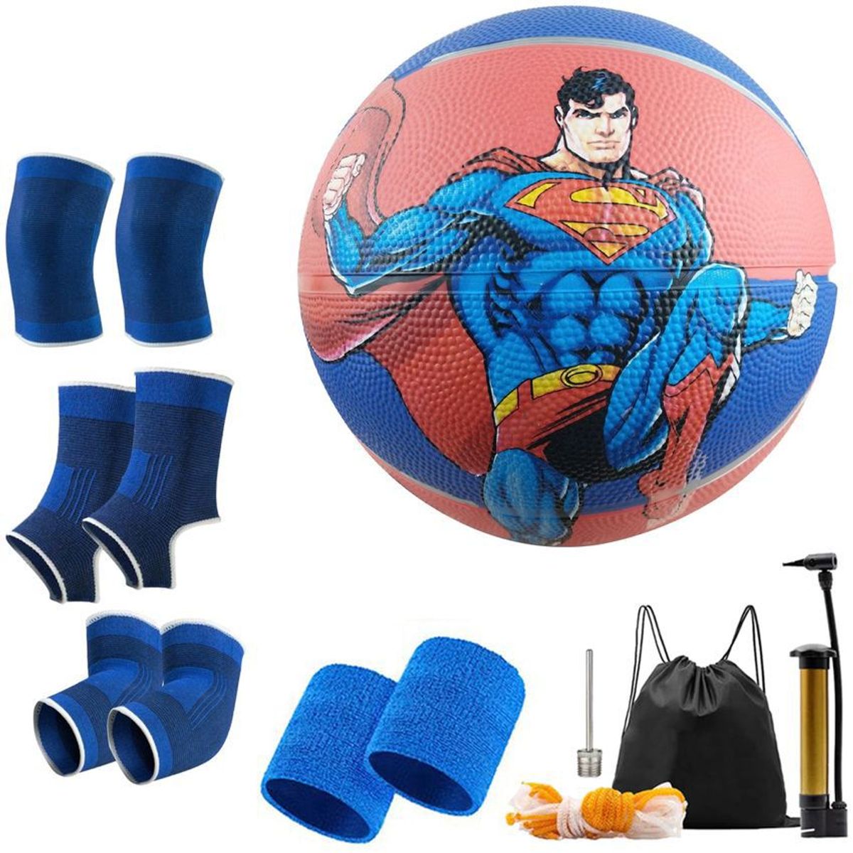 GENERICO - Balón de Baloncesto Tamaño kt para Interiores y Exteriores