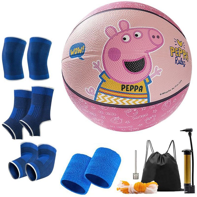 GENERICO - Balón de Baloncesto Tamaño kt para Interiores y Exteriores