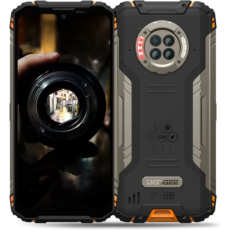 DOOGEE - DOOGEE S96 GT celular 8GB+256GB  Cámara 64MP-Naranja