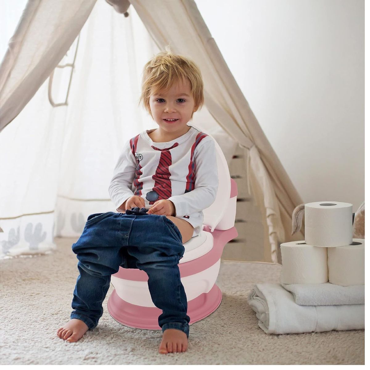 OEM - Asiento Portátil Orinal para Niños Inodoro de entrenamiento