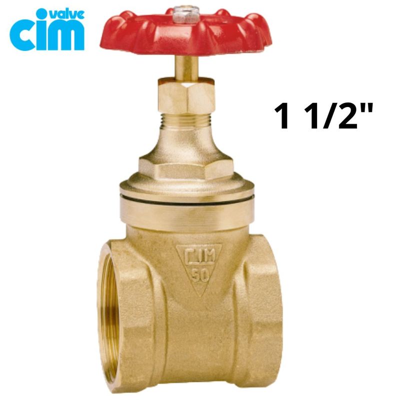 CIMBERIO - Valvula Compuerta Liviana de 1 1/2" Cim 50