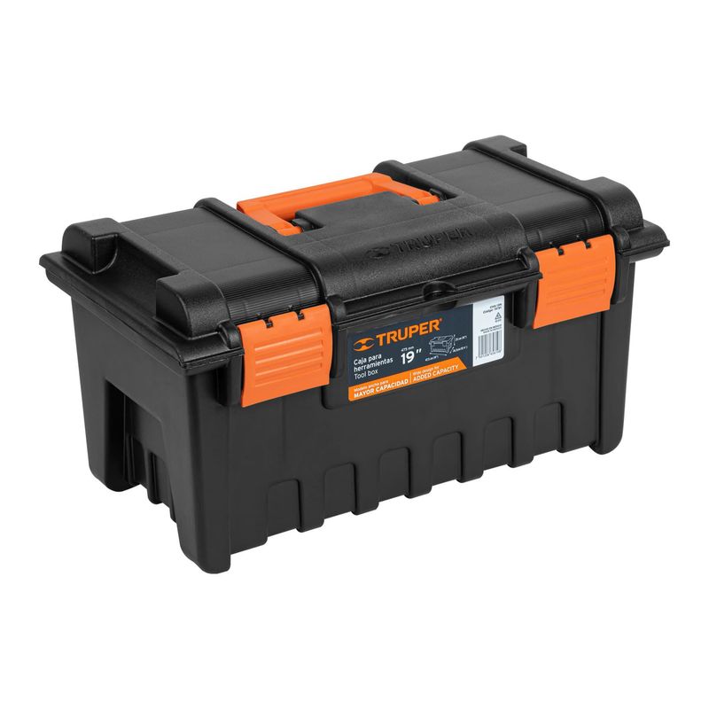 TRUPER - Caja para herramienta de 19 sin compartimentos truper