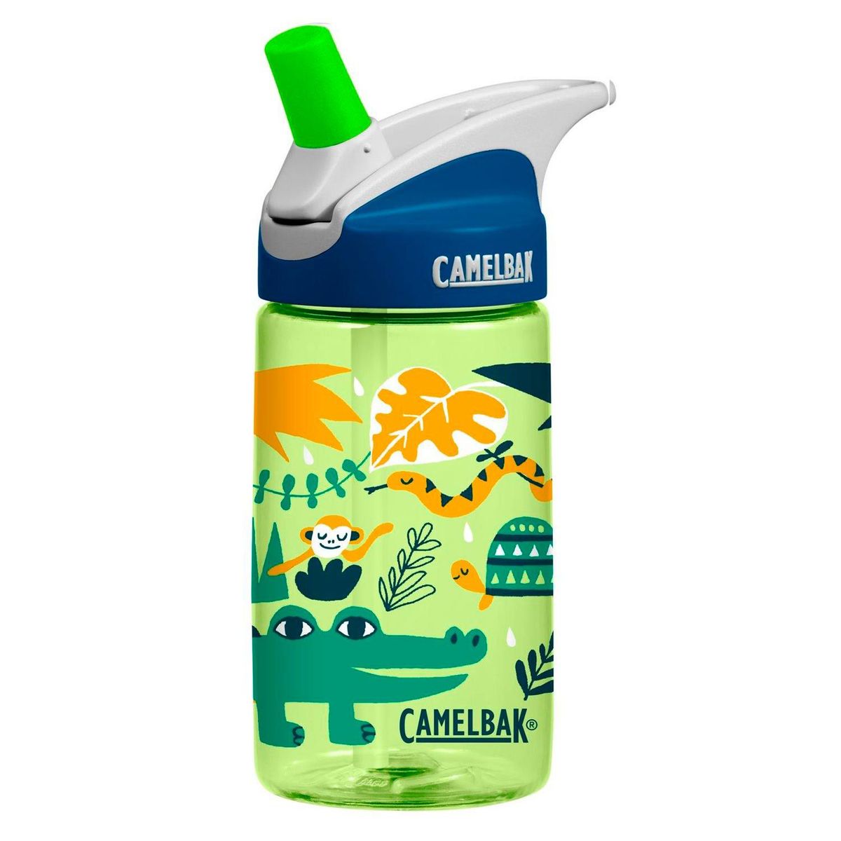 CAMELBAK - Tomatodo CamelBak Eddy Kids Botella de Agua libre de BPA - Cocodrilo
