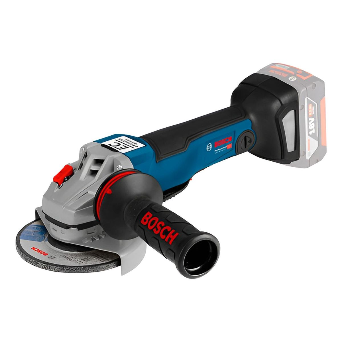 BOSCH - Amoladora Angular 5 18V Brushless Baretool Bosch GWS 18V-10 PC