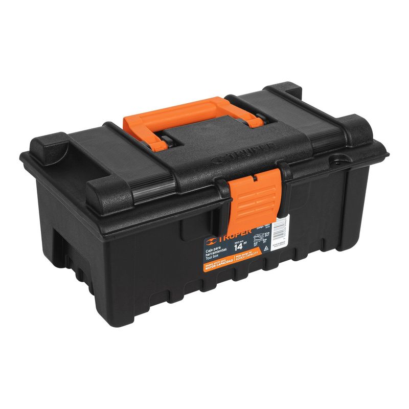 TRUPER - Caja para herramienta de 14 sin compartimentos truper