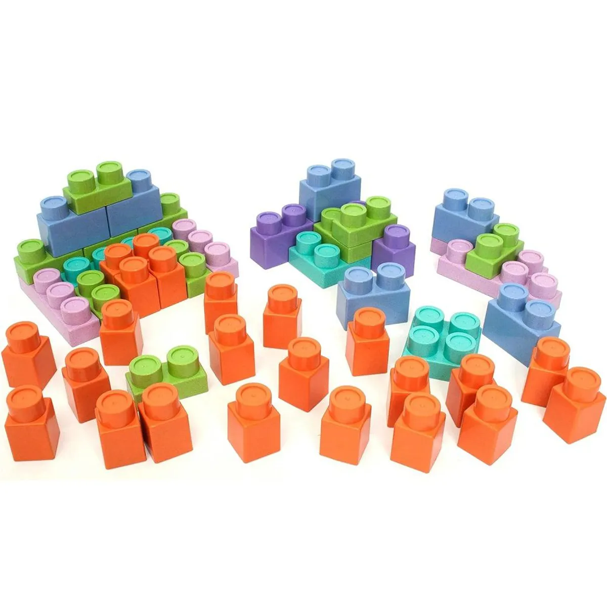 ROO CREW - Bloques de Construccion Roo Crew - Bolsa 50 Bloques