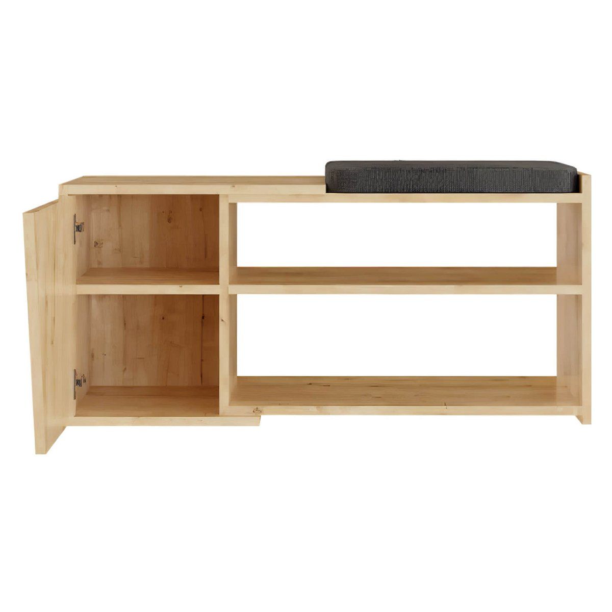 GENERICO - Zapatera Aba 8 pares Ruta81 Color Carvalho