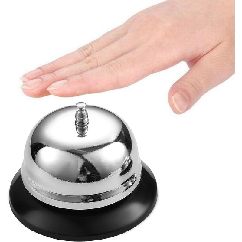 GENERICO - Timbre De Cocina Campana Timbre de Recepción Hotel Mostrador