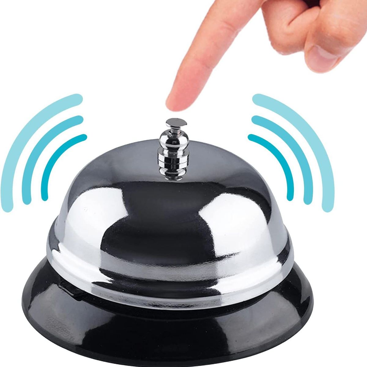 GENERICO - Timbre De Cocina Campana Timbre de Recepción Hotel Mostrador