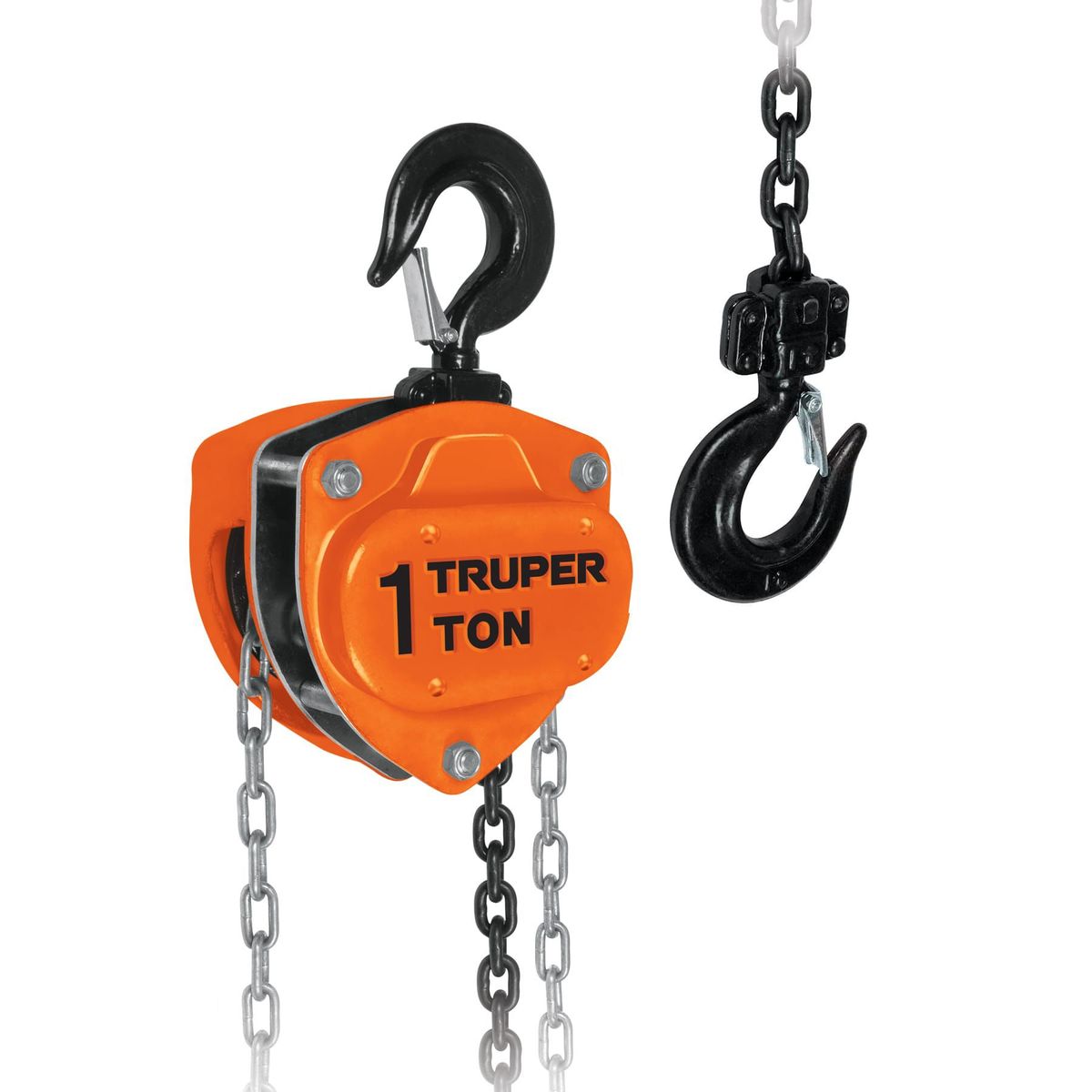 TRUPER - Tecle con cadena de 1 tonelada Truper