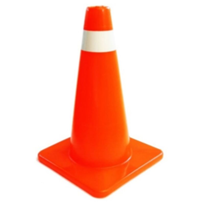 MIX SAFETY TECNOLOGIA A CARGO DE TU PROTECCION Y BIENESTAR - CONO NARANJA PARA TRAFICO 28 CCINTA SUPERIOR.