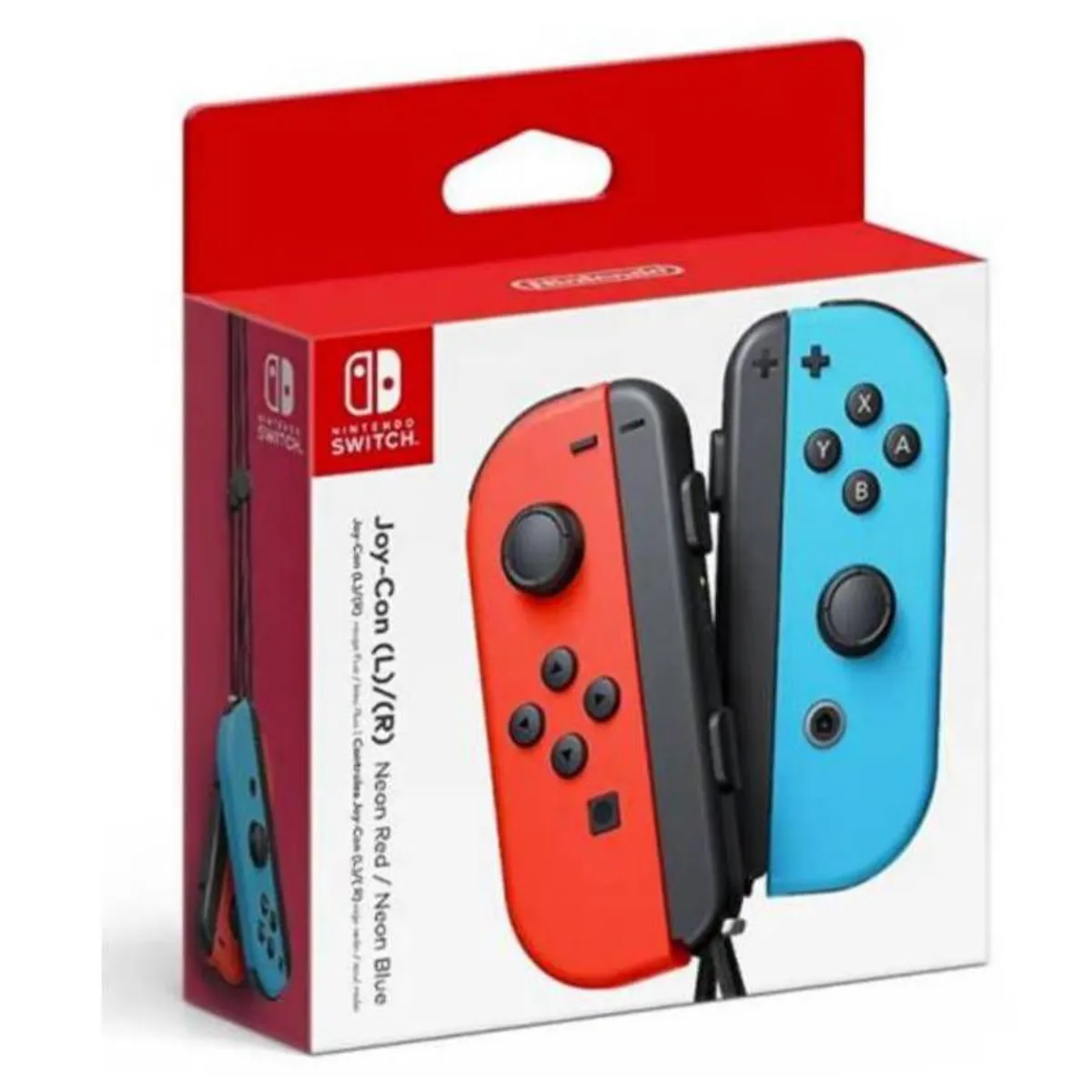 NINTENDO - Mando Joycon Nintendo Switch Neon Red Neon Blue