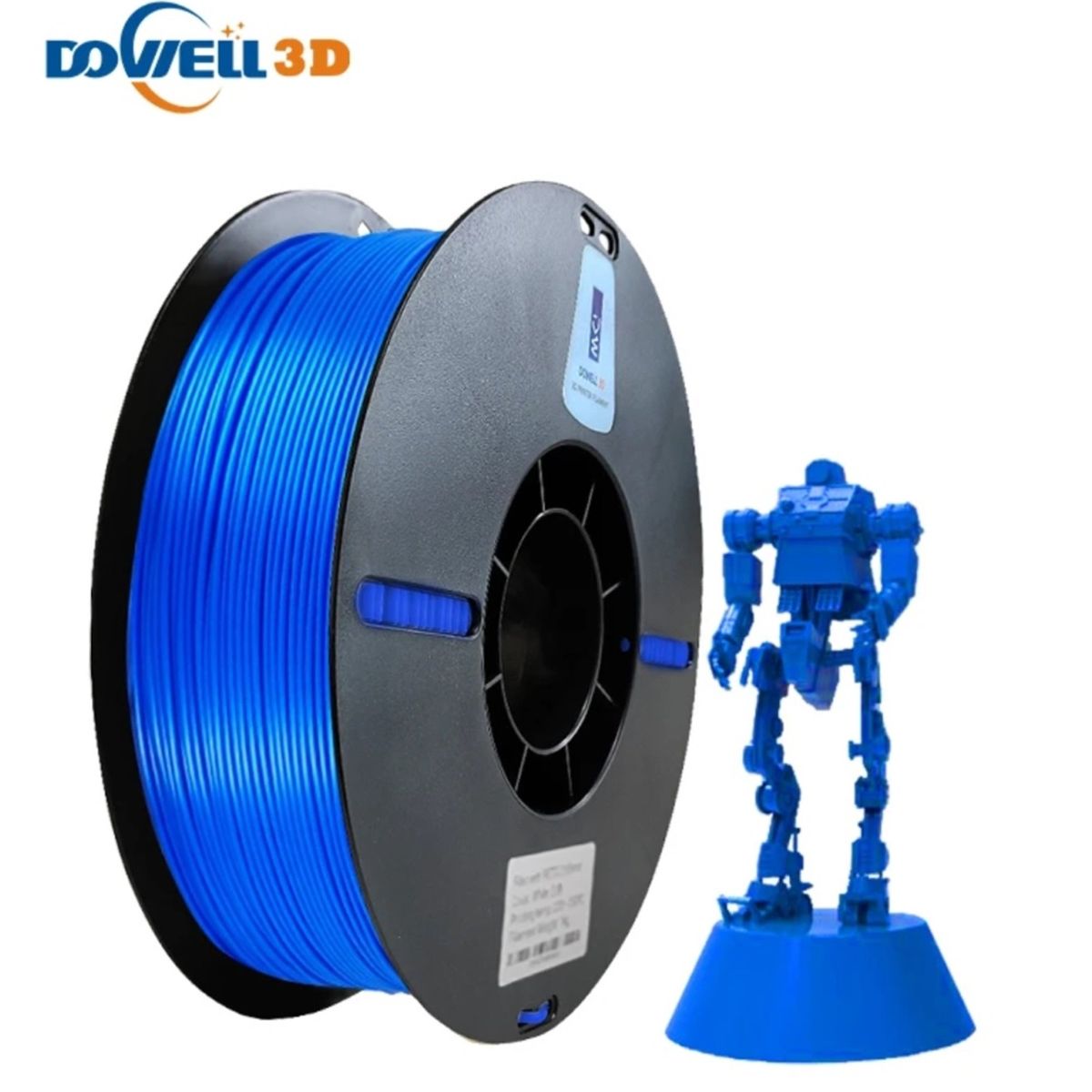 DOWELL - Filamento 3D PLA DOWELL Azul