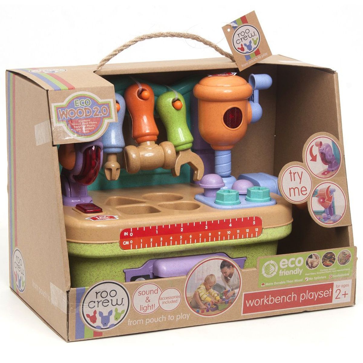 ROO CREW - Playset Roo Crew - Mini Taller con Herramientas