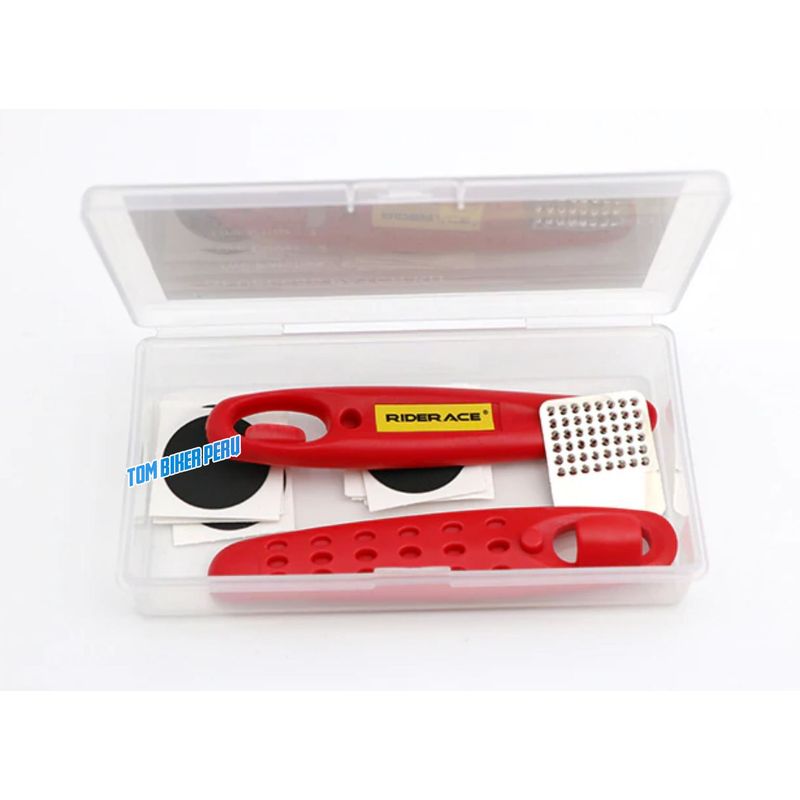 GENERICO - Parches Autodhesivos Para Bicicleta Kit Completo X 10 Unid