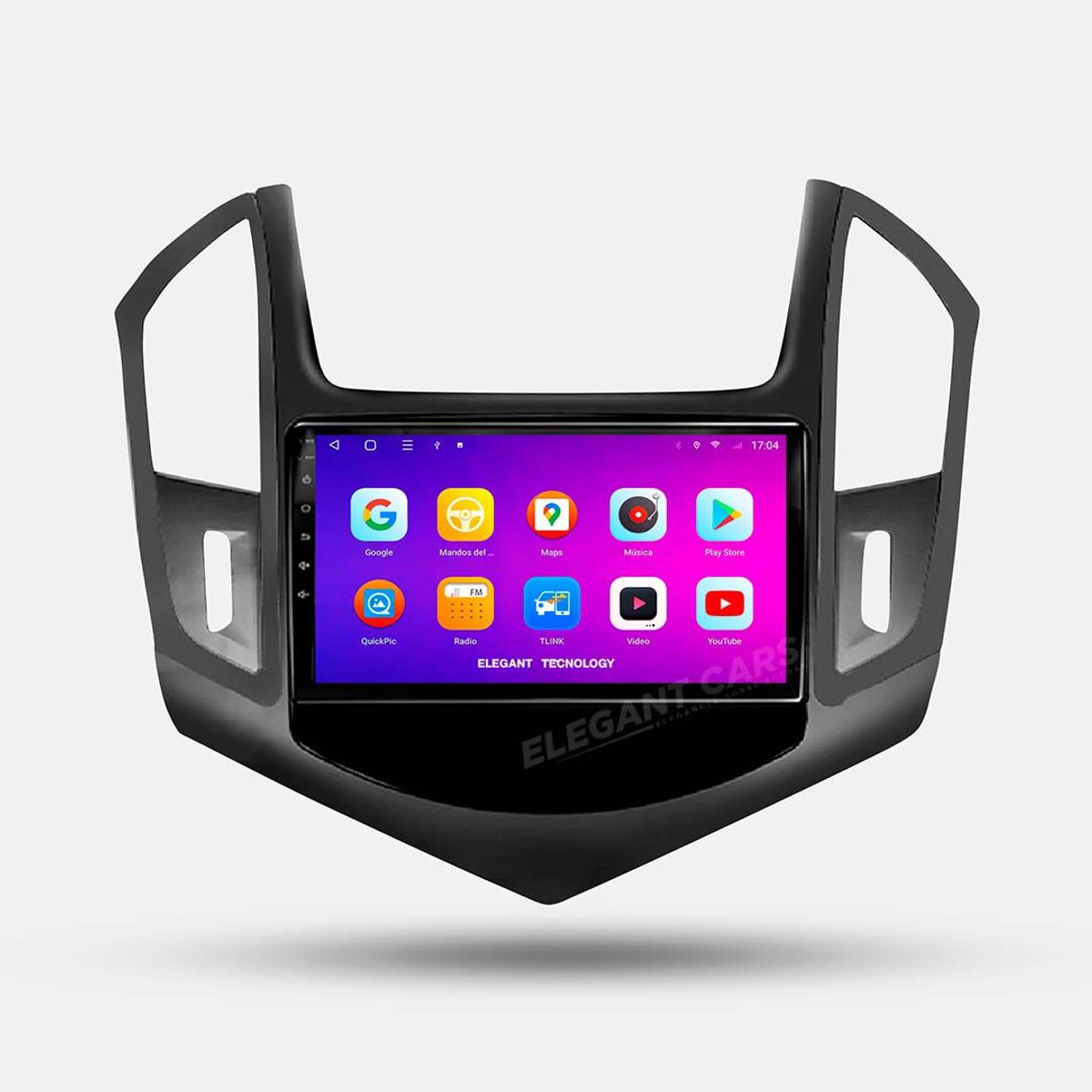 GENERICO - Autoradio Android Elegant Tecnology Chevrolet Cruze 2013 – 2017 4-64Gb 4+64GB 8 Nucleos +Chip