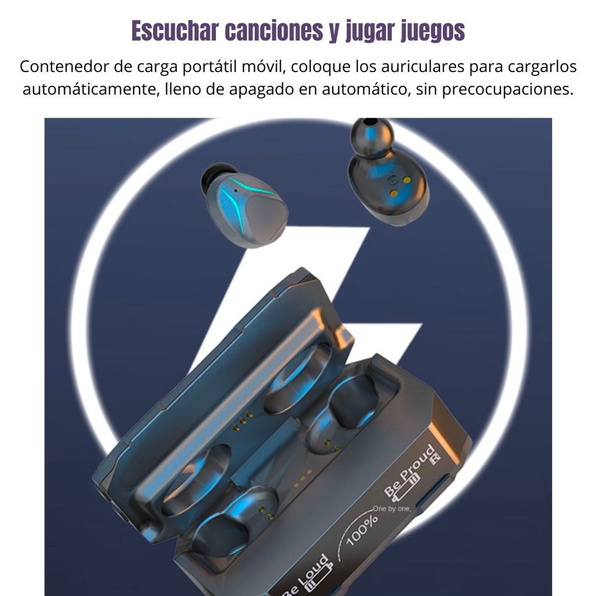 GENERICO - Audífonos Bluetooth 5.3 M99 Plus Auriculares Gamer y Deportivo - Negro