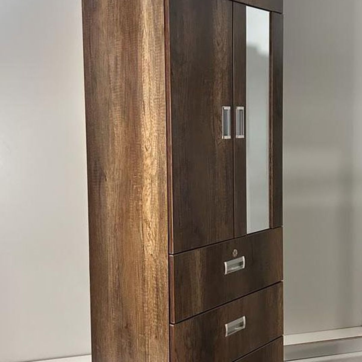 GENERICO - ROPERO 2 PUERTAS COLOR CARAMELO