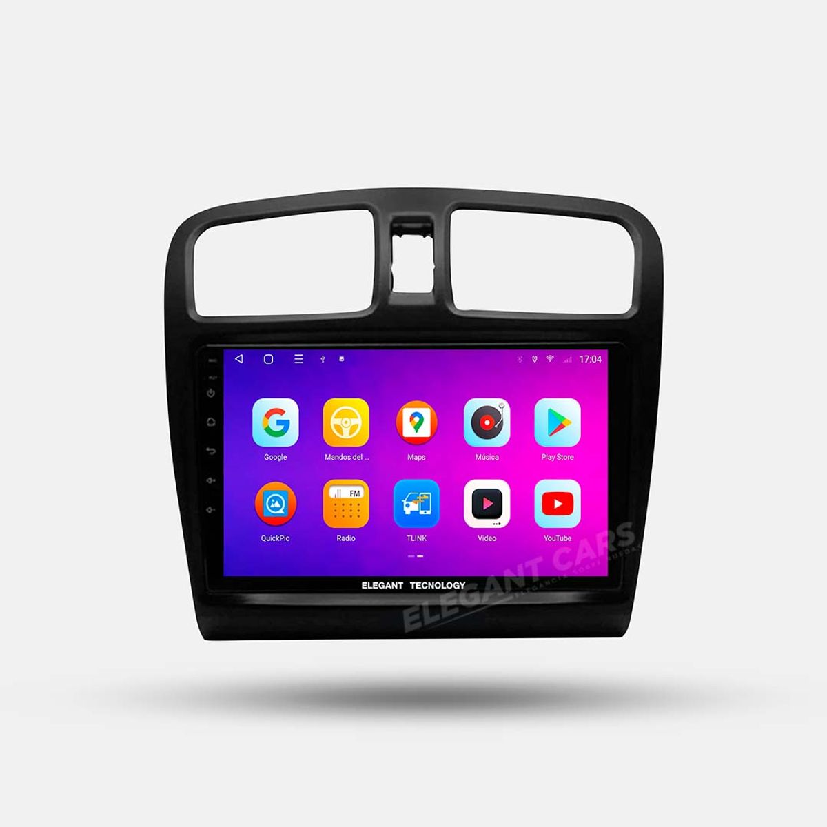 GENERICO - Autoradio Android Elegant Tecnology DFSK Glory 330 2014 - 2020 4-64Gb 4+64GB 8 Nucleos +Chip