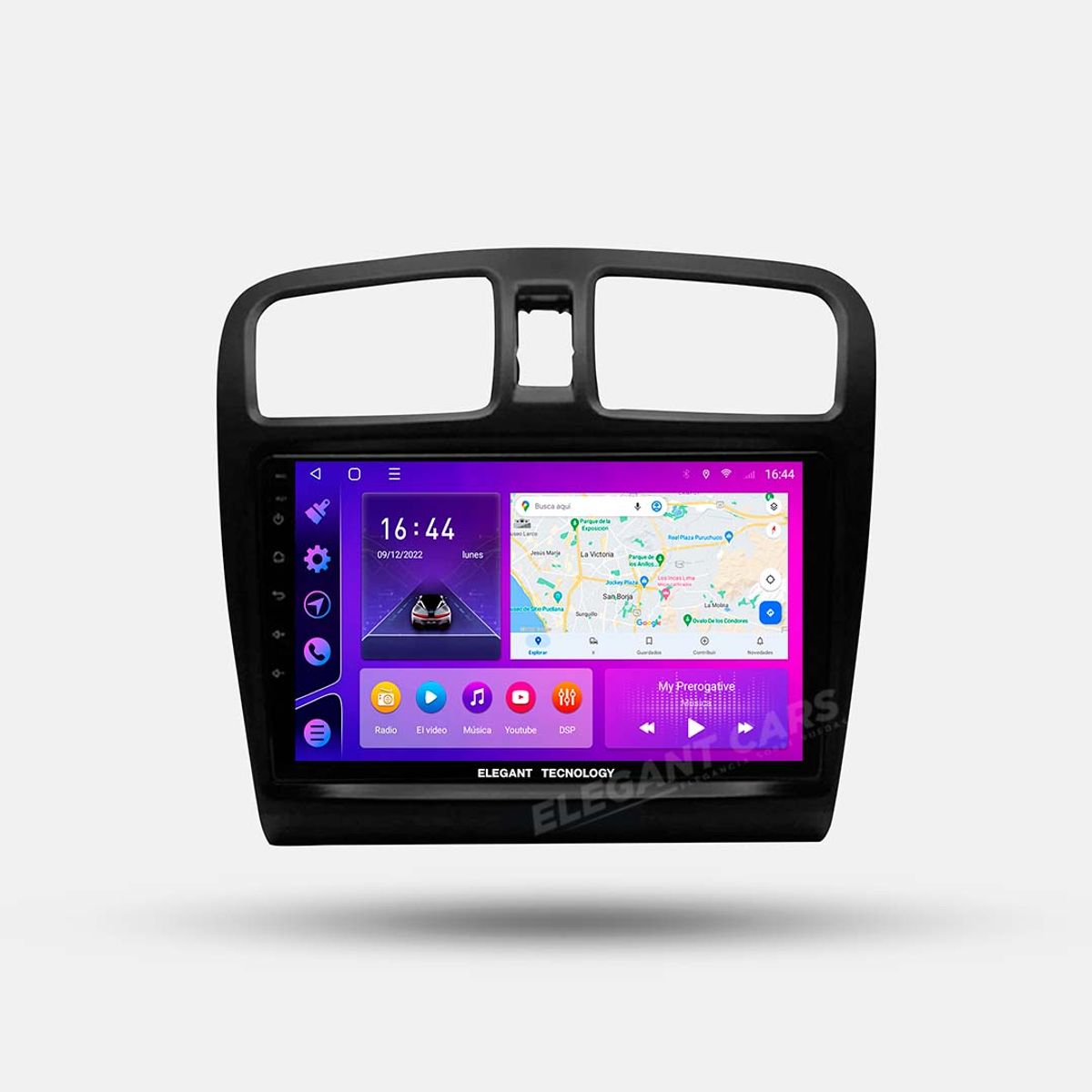 GENERICO - Autoradio Android Elegant Tecnology DFSK Glory 330 2014 - 2020 4-64Gb 4+64GB 8 Nucleos +Chip