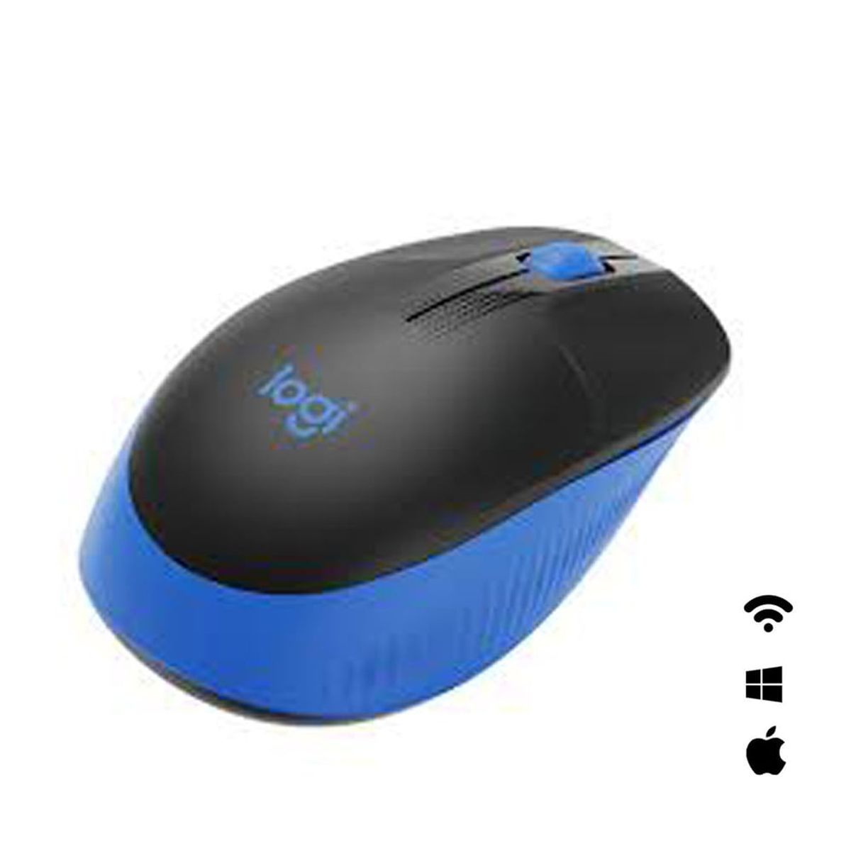 Mouse Logitech M190 Inalambrico Full-Size Azul, marca LOGITECH - Foto 2