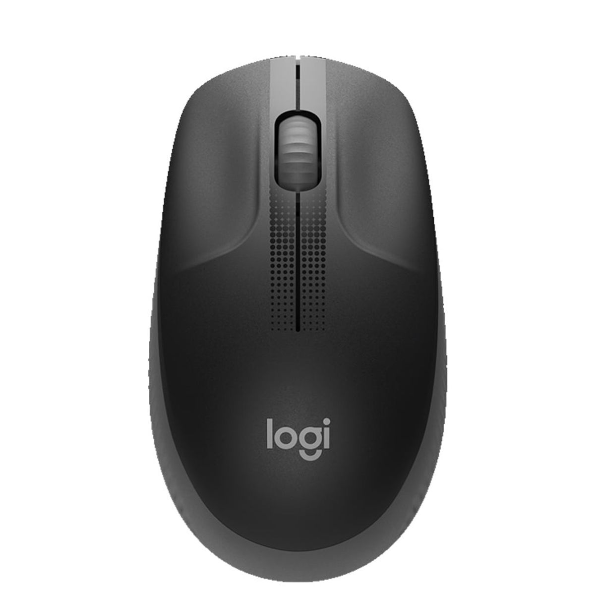 LOGITECH - Mouse Logitech M190 Inalambrico Full-Size Gris
