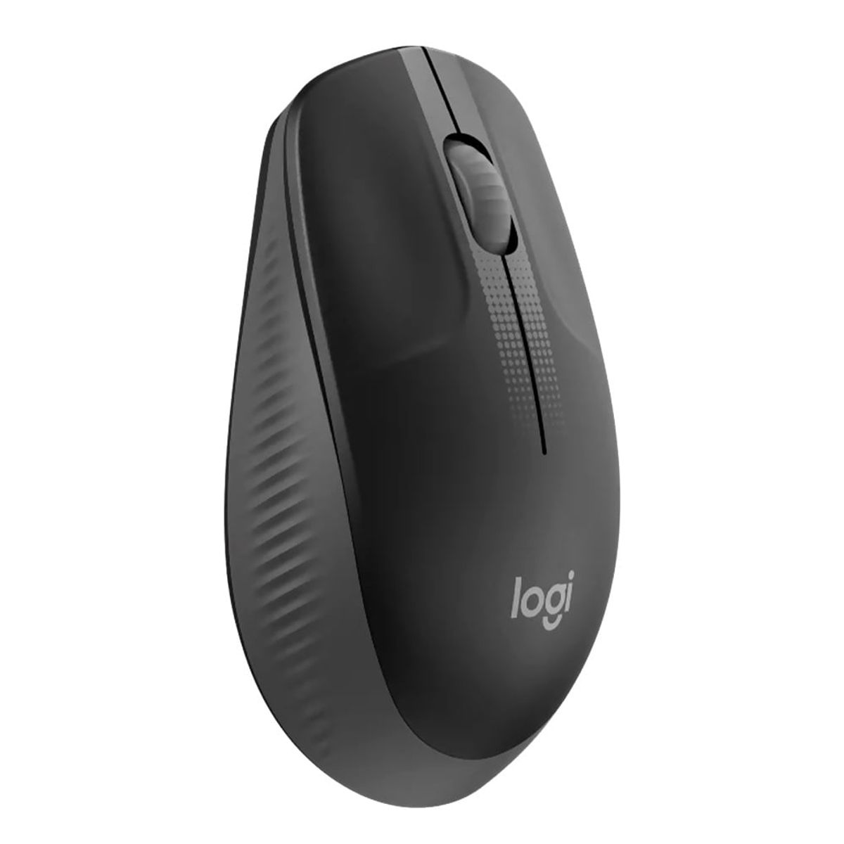 LOGITECH - Mouse Logitech M190 Inalambrico Full-Size Gris