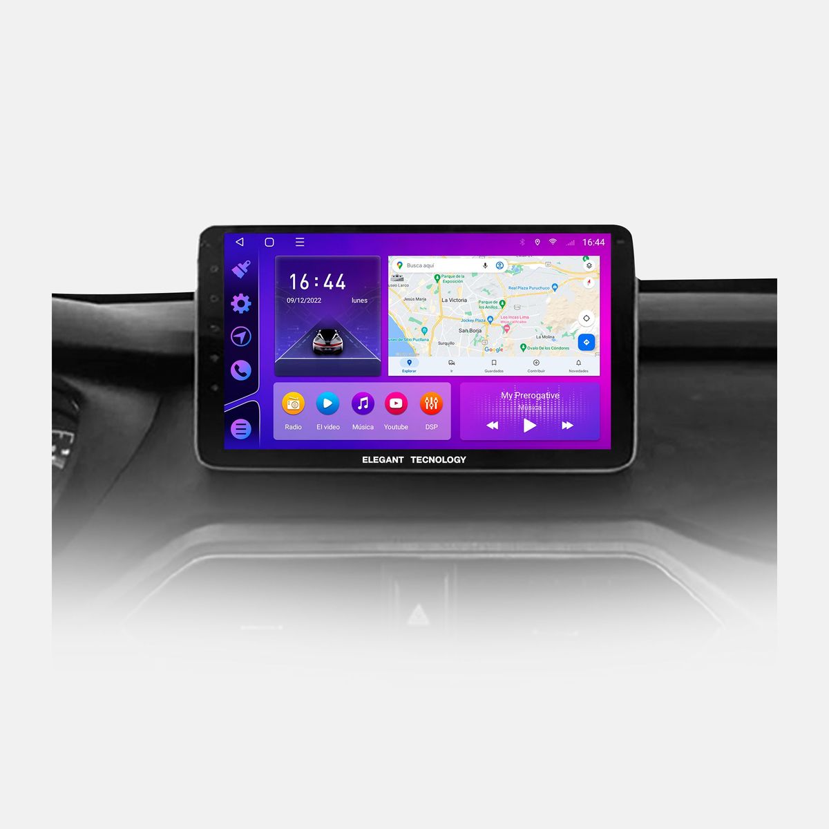 GENERICO - Autoradio Android Elegant Tecnology DFSK Glory560 2018 - 2020  4-64Gb 4+64GB 8 Nucleos +Chip