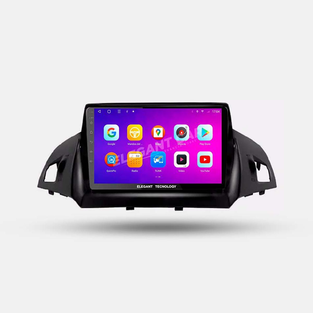 GENERICO - Autoradio Android Elegant Tecnology Pantalla Pantalla Ford Escape 2013 – 2017 4-64Gb 4+64GB 8 Nucleos +Chip