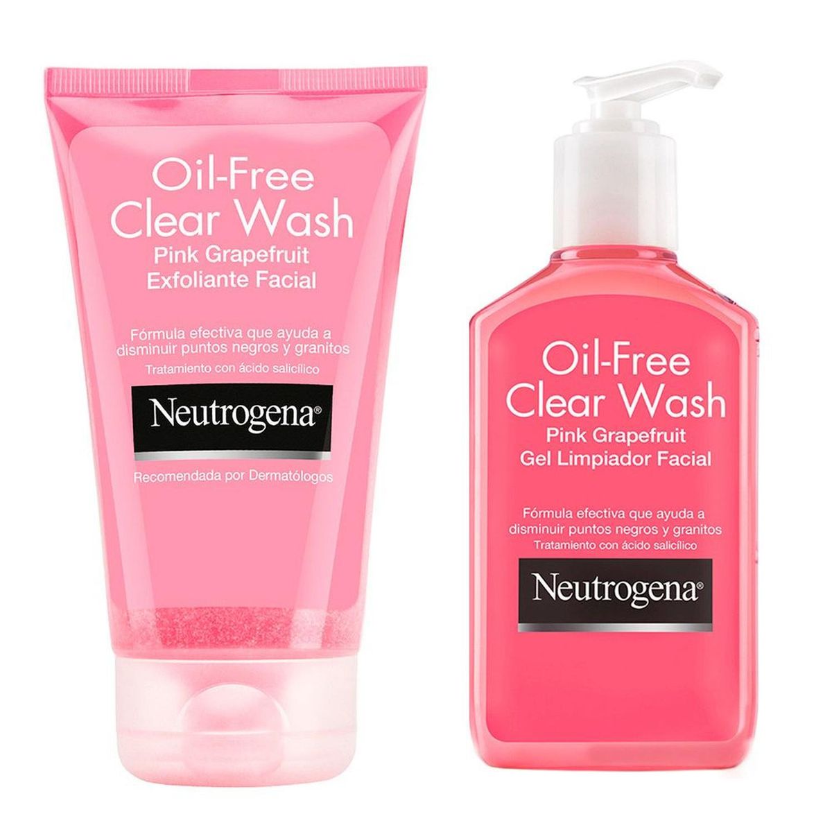 NEUTROGENA - Neutrogena Pack Facial Exfoliante + Limpiador