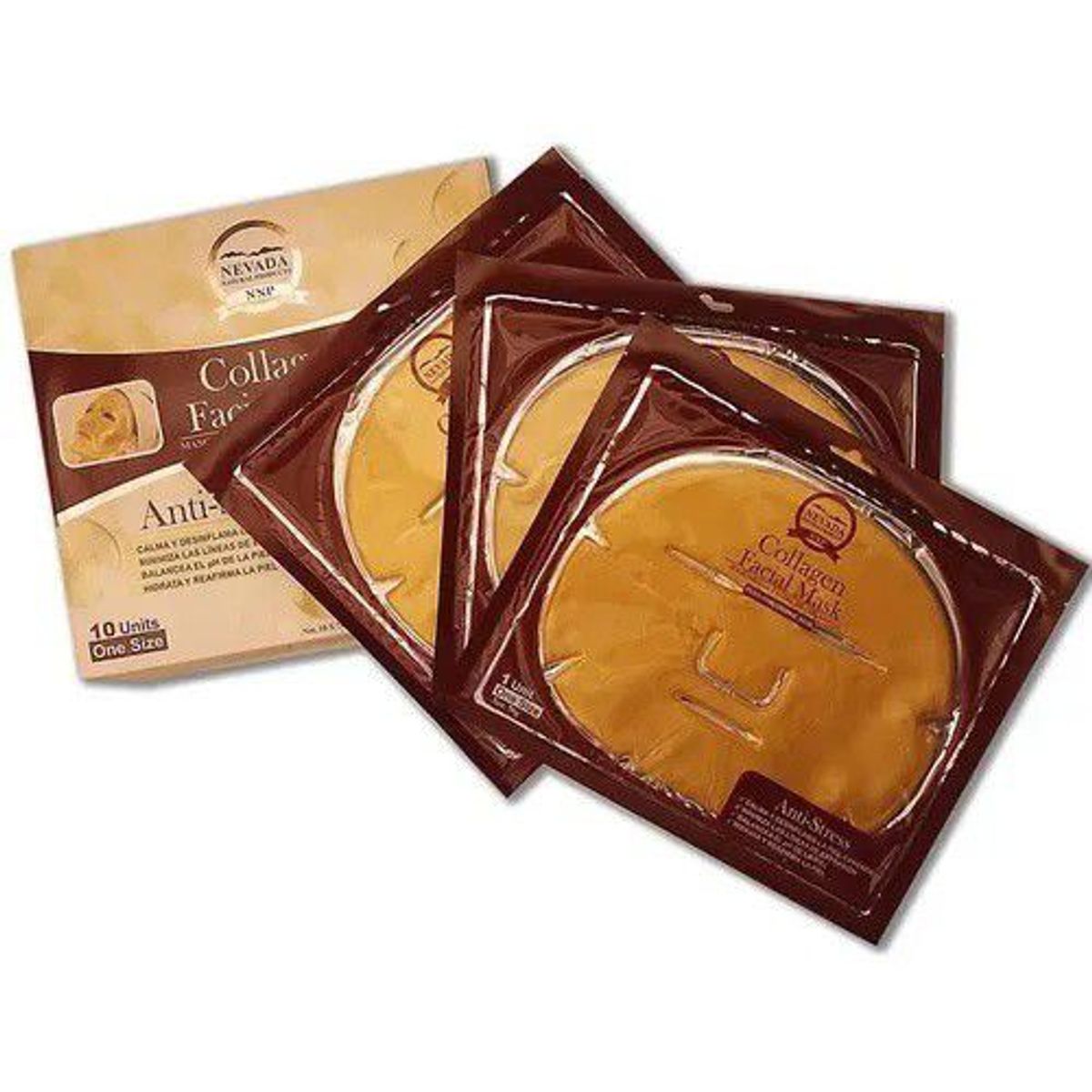 NEVADA NATURAL PRODUCTS - MASCARILLA FACIAL DE COLÁGENO HIDROLIZADO ORO NEVADA