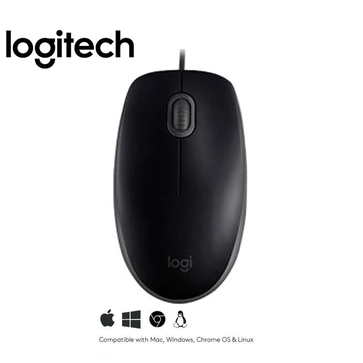 LOGITECH - Mouse Logitech M110 Silent Optico Usb Negro